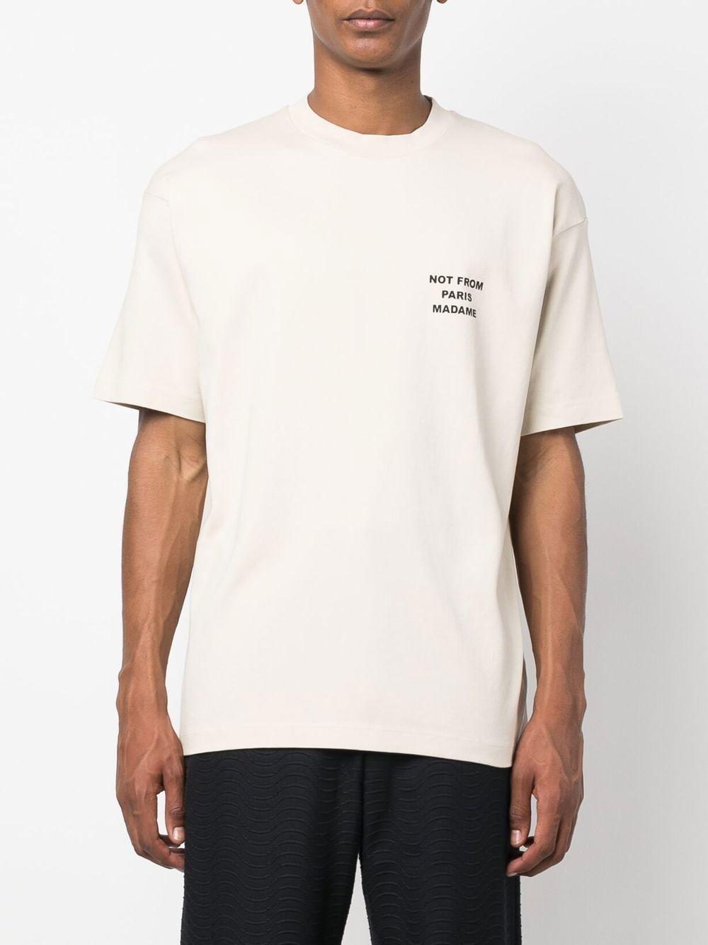 Camiseta Drole de Monsieur Le T-Shirt Slogan TS203 CO002 MT DROLE DE MONSIEUR