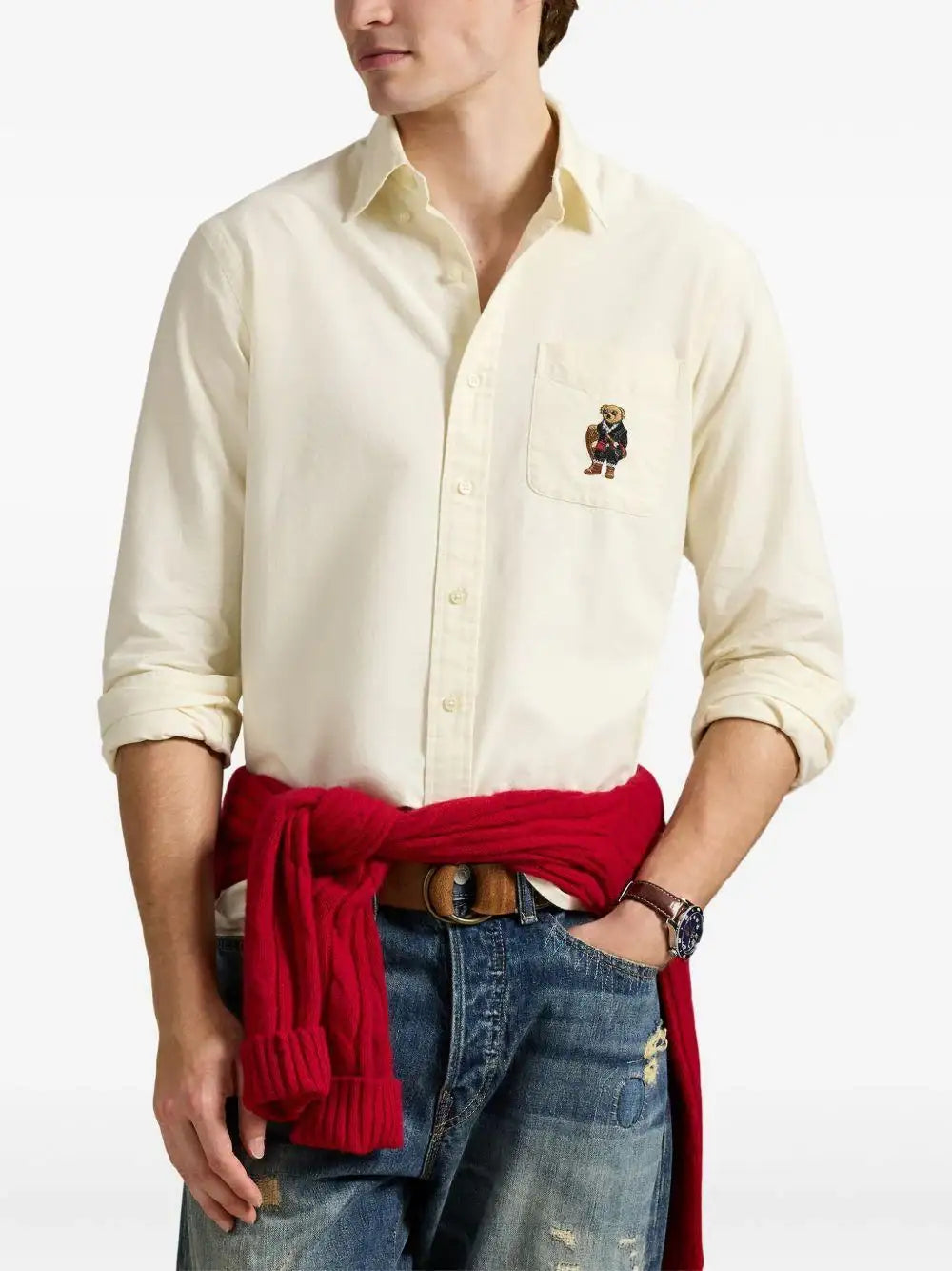 Camisa Polo Ralph Lauren Bear 710P00662001 HERBAL MILK POLO RALPH LAUREN