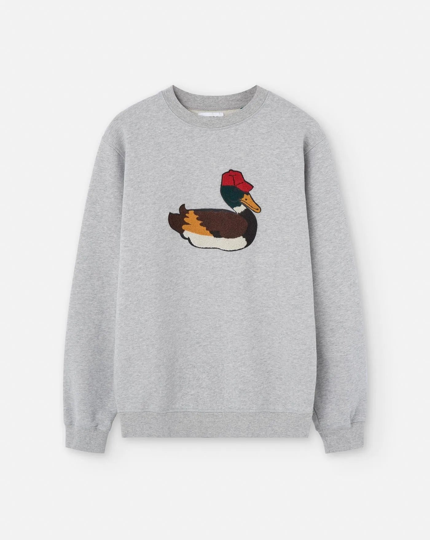 Sudadera Edmmond Studios Duck Hunt 1254001840 PLAIN GREY MELANGE EDMMOND