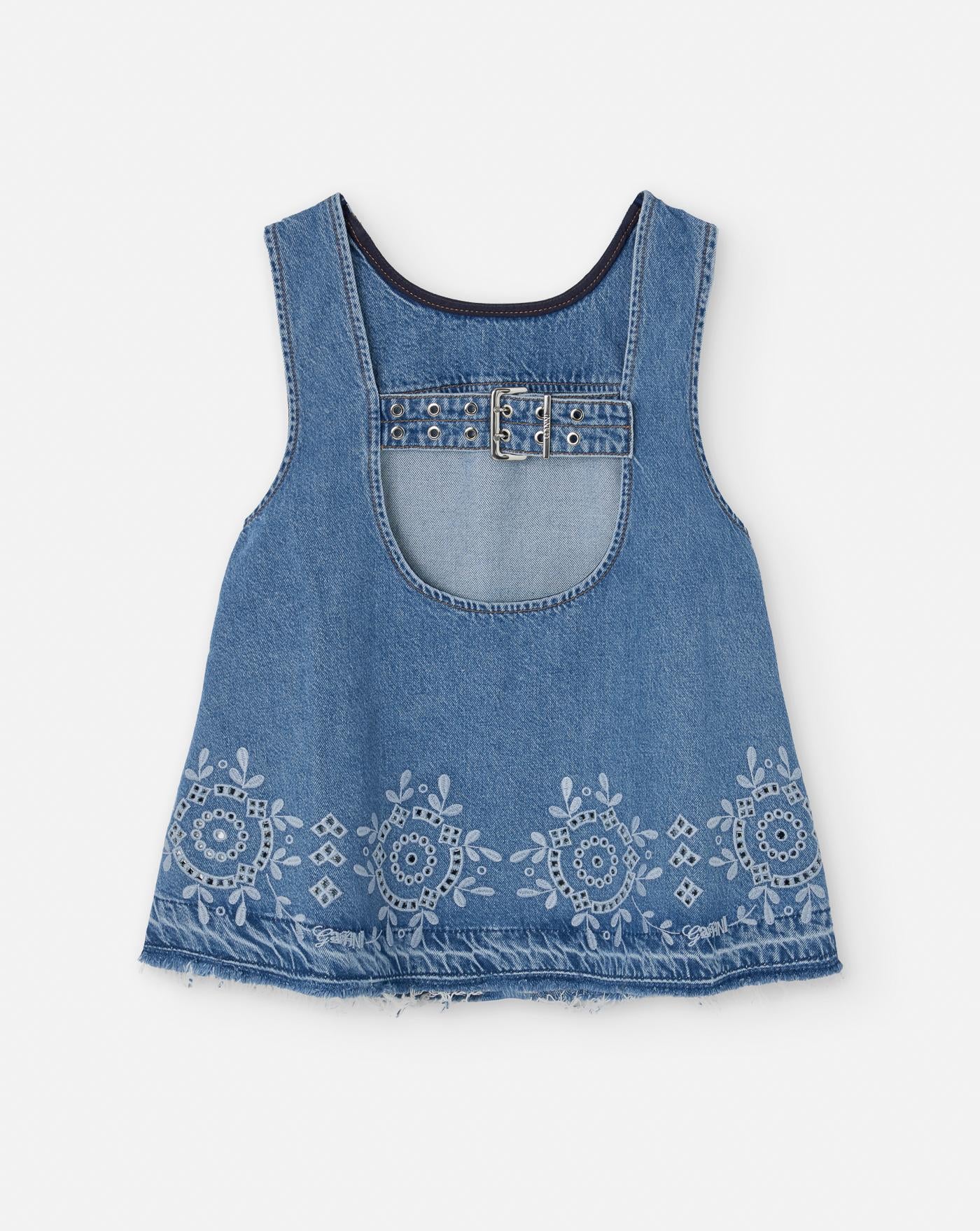 Top Ganni Denim J1710 564 GANNI