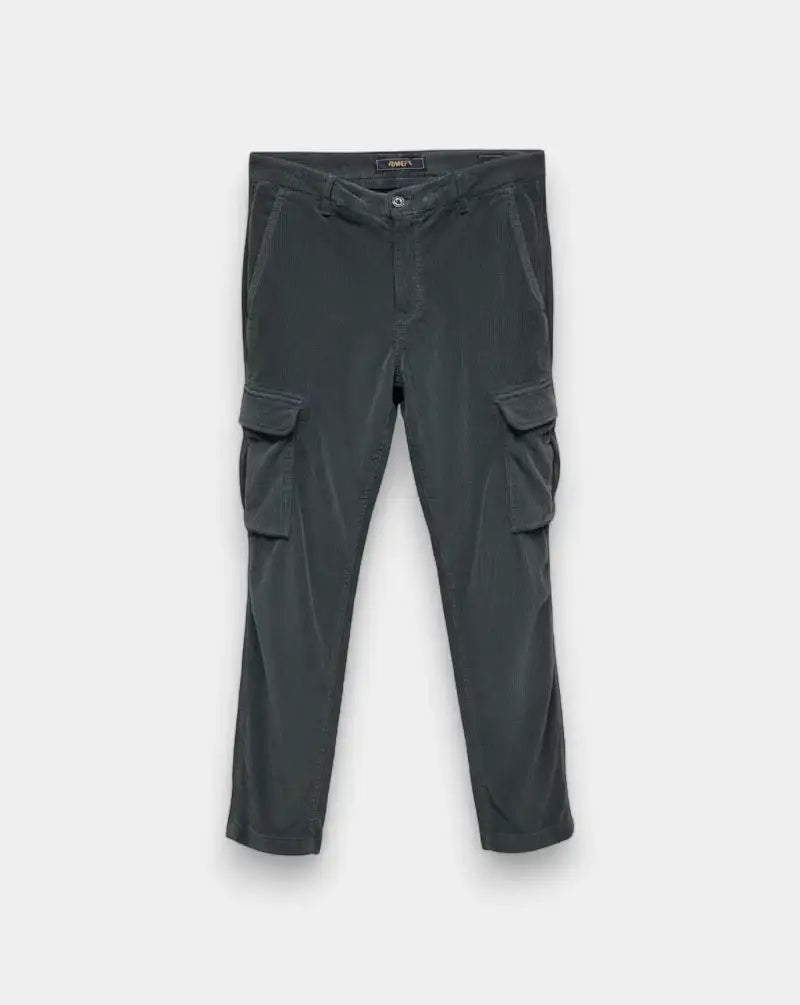 Pantalon 40Weft Aiko AIKO 2405 W1909 NERO SLAVATO NAVY 40 WEFT