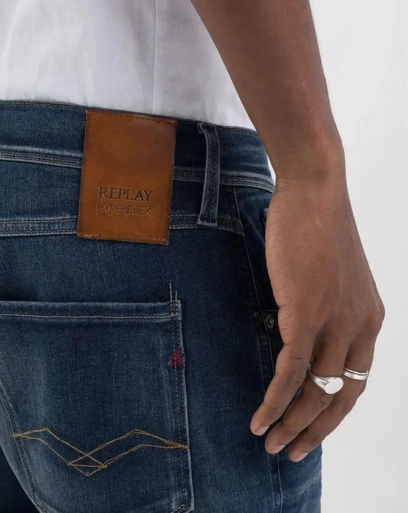 Denim Replay Anbass Hyperflex M914E032661604 007 REPLAY