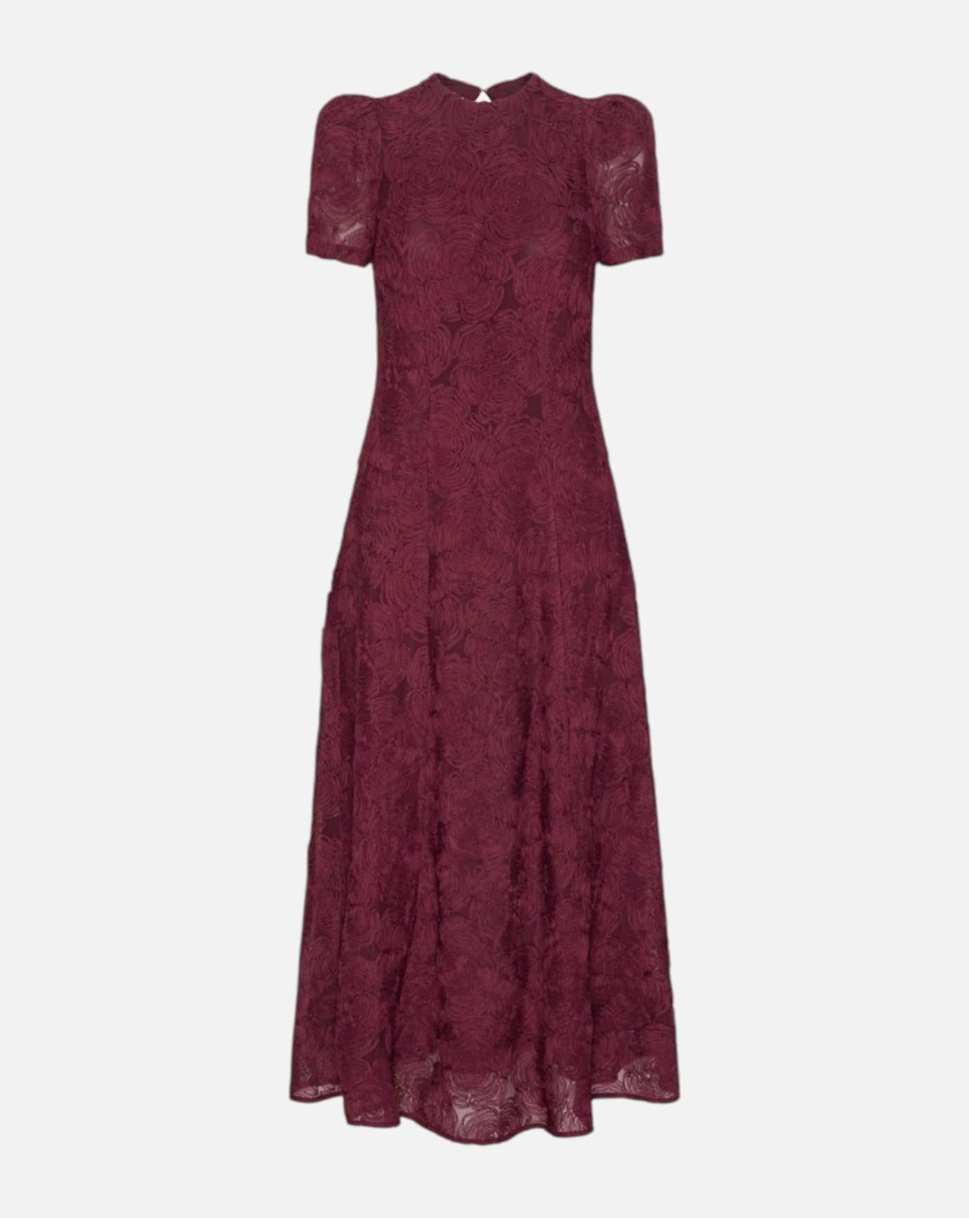 Vestido Rotate Flower Mesh Flared Dress 116272741 741 DECADENT ROTATE