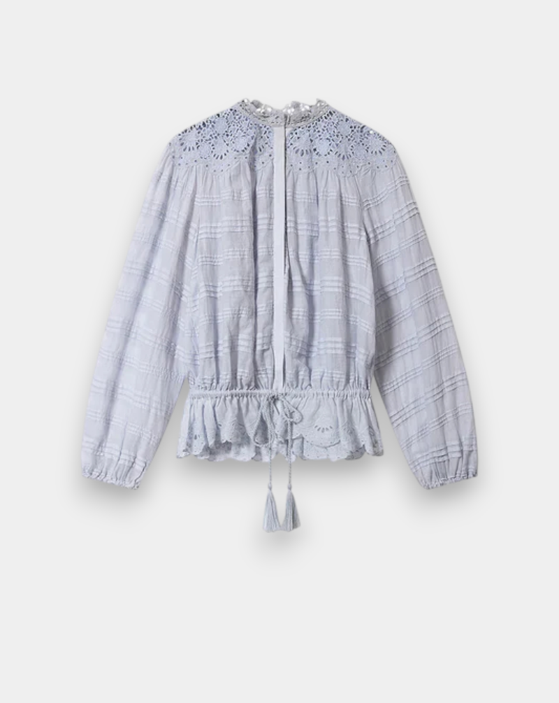 Blusa Isabel Marant Polly HT0767FAD1J05E 30LU ISABEL MARANT