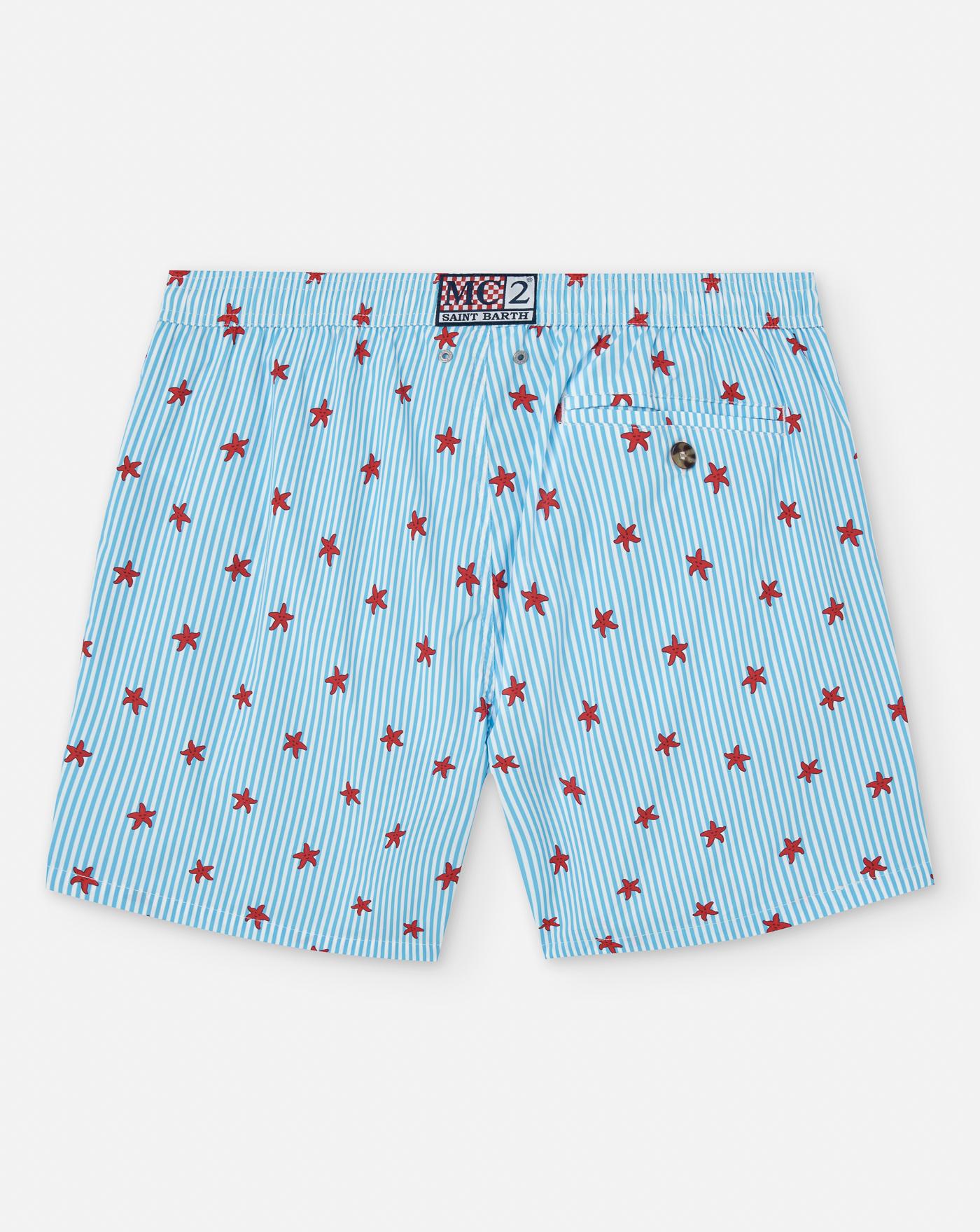 Bañador Mc2 Saint Barth Starfish Stripes COM0009 01402H STARFISH STRIPES 31 MC2 SAINT BARTH