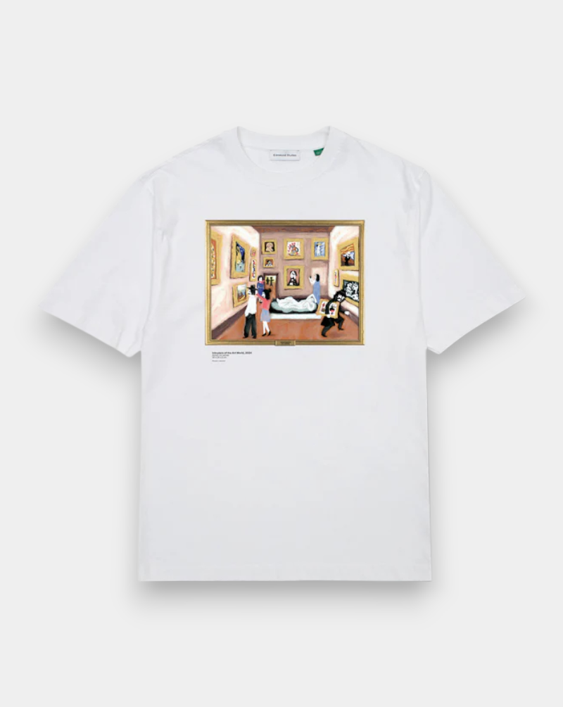 Camiseta Edmmond Intruders 3253026000 PLAIN WHITE EDMMOND