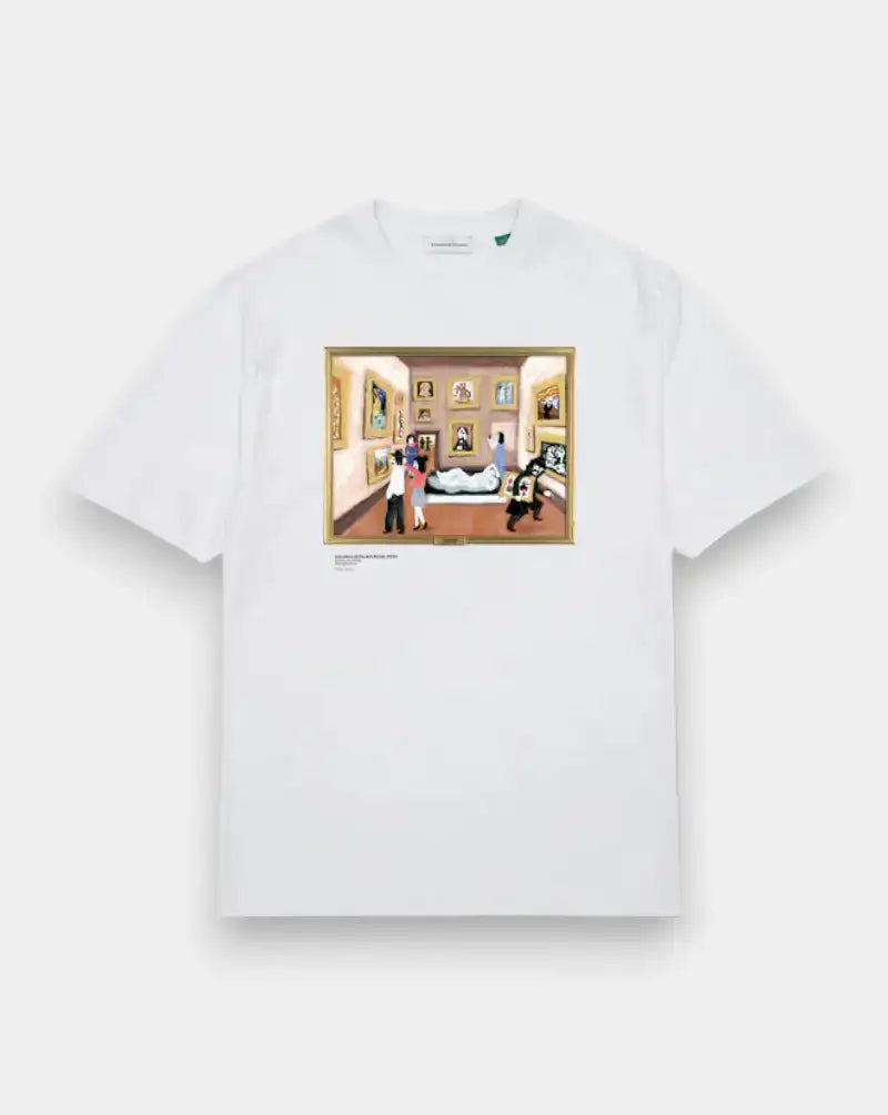 Camiseta Edmmond Intruders 3253026000 PLAIN WHITE EDMMOND