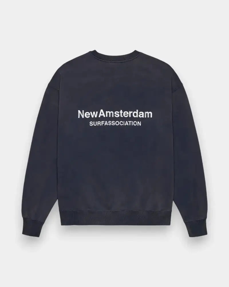 Sudadera New Amsterdam Logo Crew ecj 2601116001 NAVY NEW AMSTERDAM