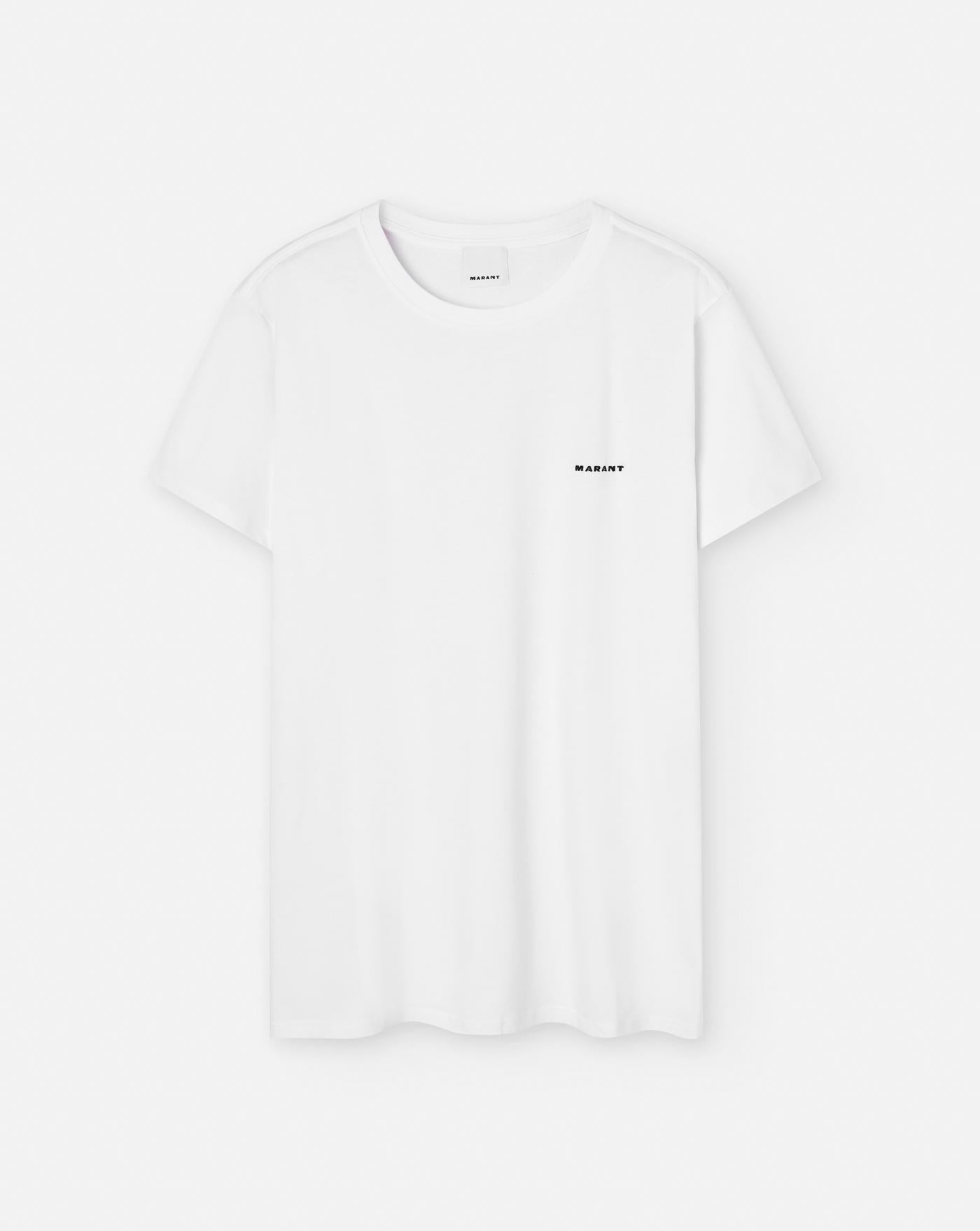 Camiseta Isabel Marant Zafferh TS0047HAB3N13H 20WH ISABEL MARANT