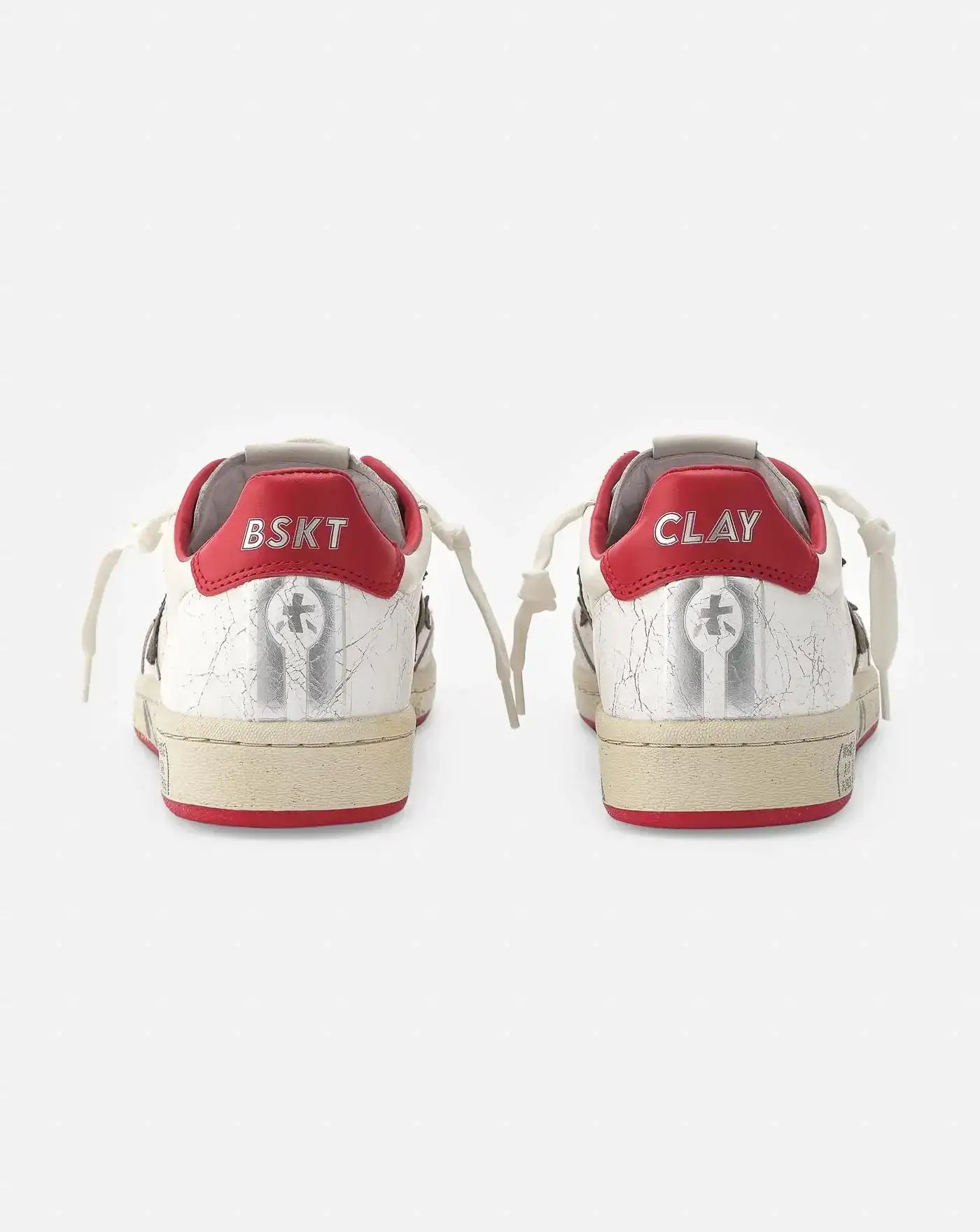 Zapatillas Premiata BsktClay Var 6777 BSKTCLAY VAR 6777 WHITE/RED PREMIATA