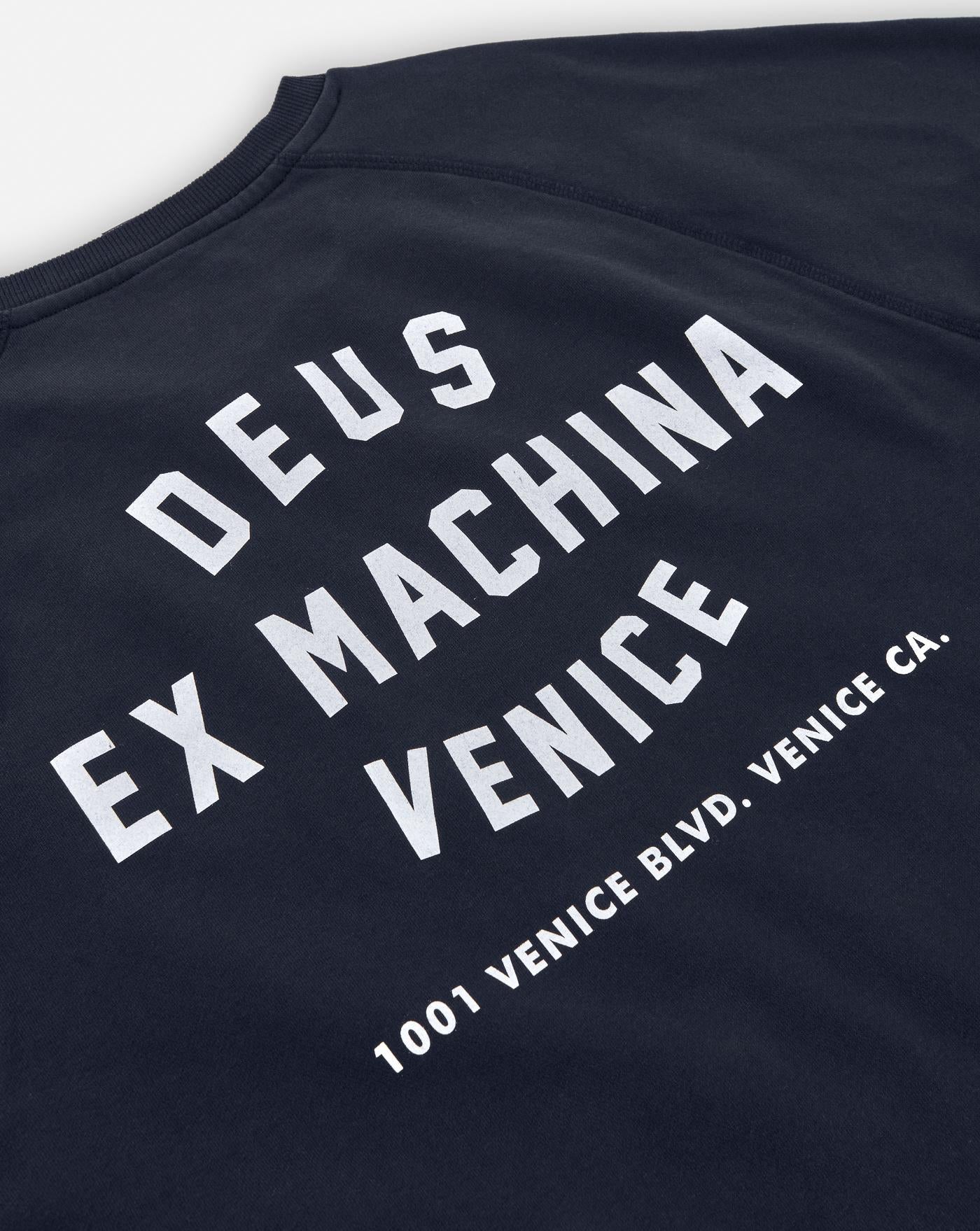 Sudadera Deus Ex Machina Venice Adress T-DMW48259D NAVY DEUS EX MACHINA