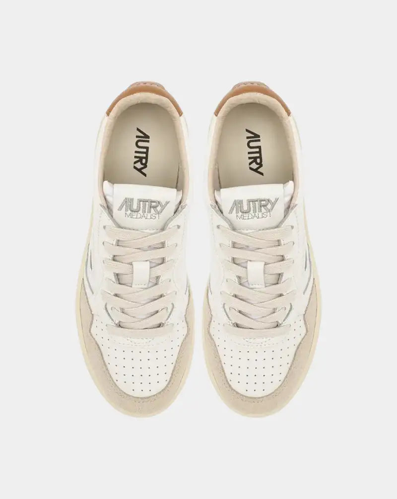Zapatillas Autry Medalist Aulm LS02 AULM LS02 WHT/CAMEL AUTRY
