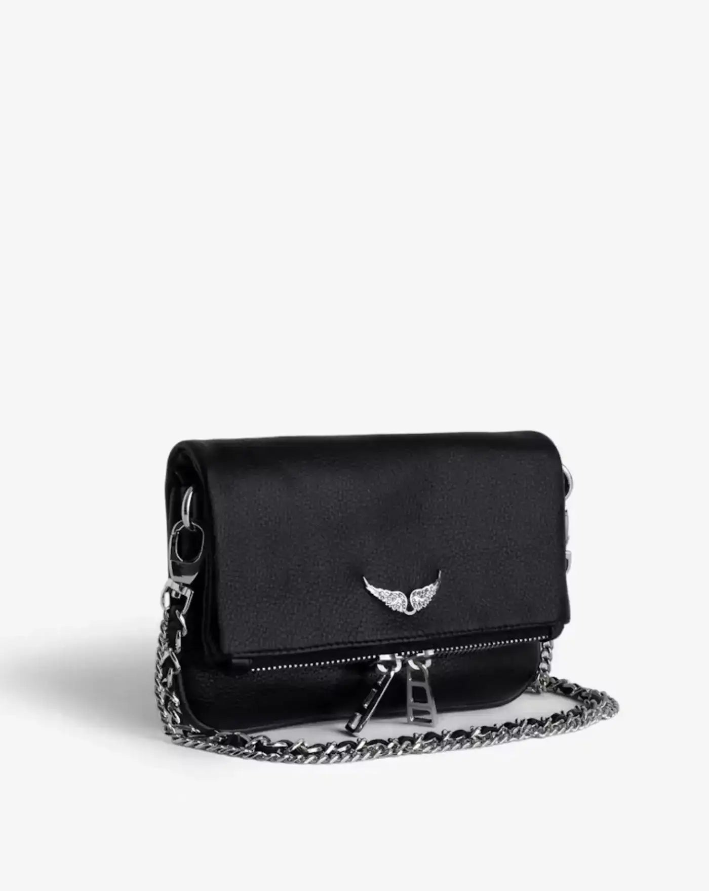 Bolso Zadig & Voltaire Rock Nano Grained Leather LWBA03975 BLACK 011 ZADIG & VOLTAIRE