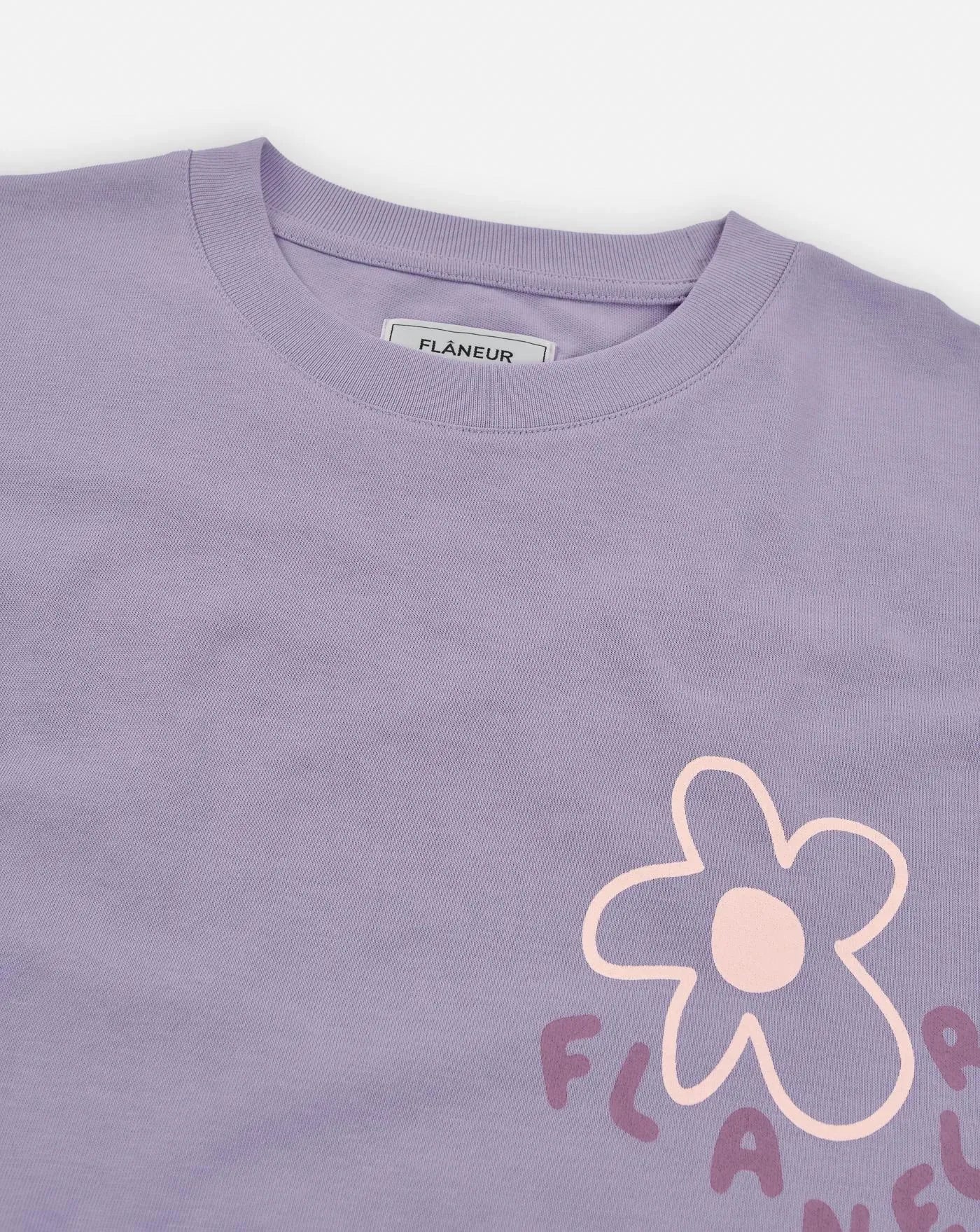 Camiseta Flâneur Blossom F15145 PURPLE FLANEUR