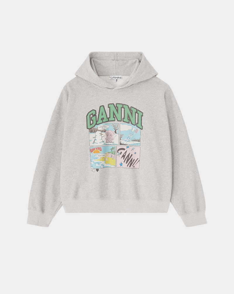 Sudadera Ganni Comic Hoodie A1060034 920 GANNI