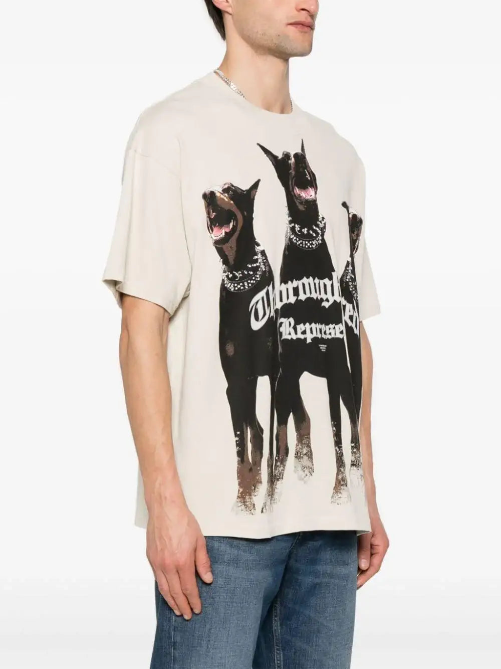 Camiseta Represent Troroughbred MLM49902 VINTAGE WHITE REPRESENT