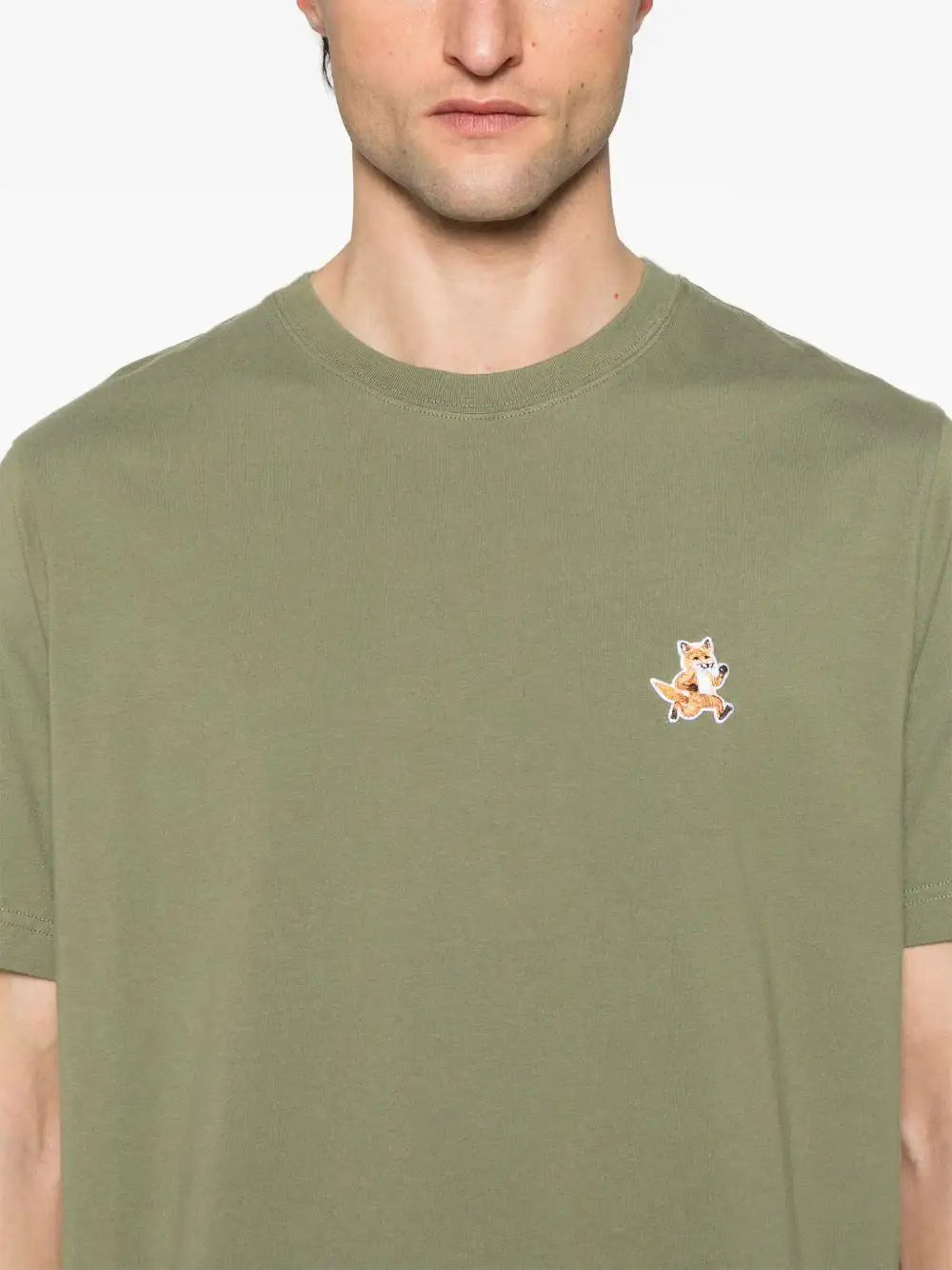 Camsieta Maison Kitsuné Speedy Fox Patch MM00125KJ0008 0079 MAISON KITSUNE