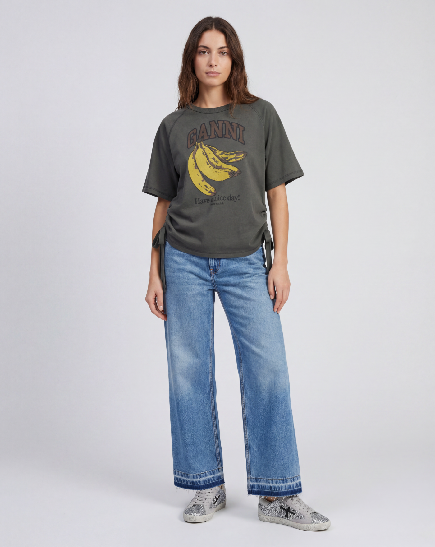 Camiseta Ganni Banana A1050047 490 GANNI