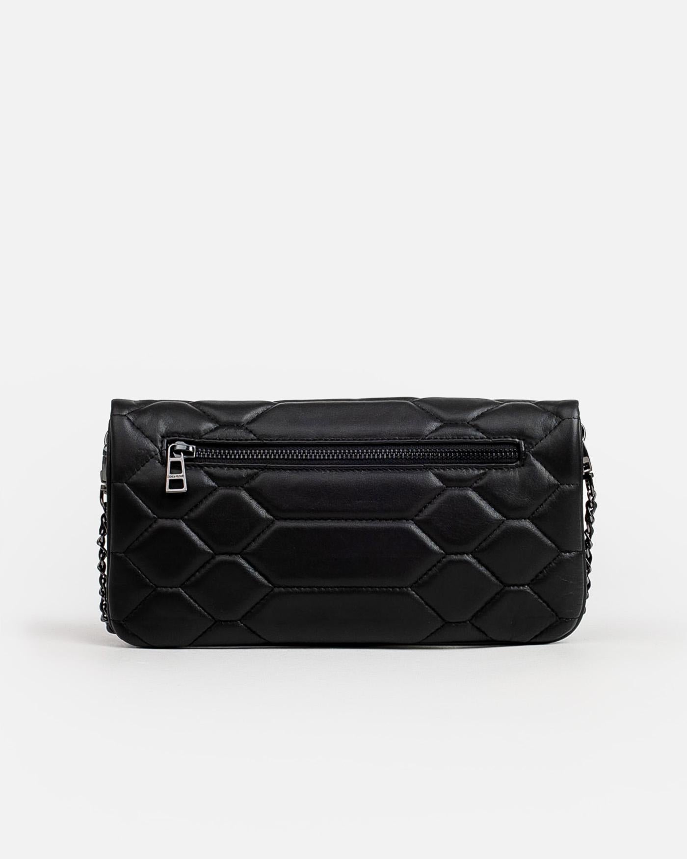 Bolso Zadig & Voltaire Rock XL Mat Scale LWBA02581 NOIR 001 ZADIG & VOLTAIRE