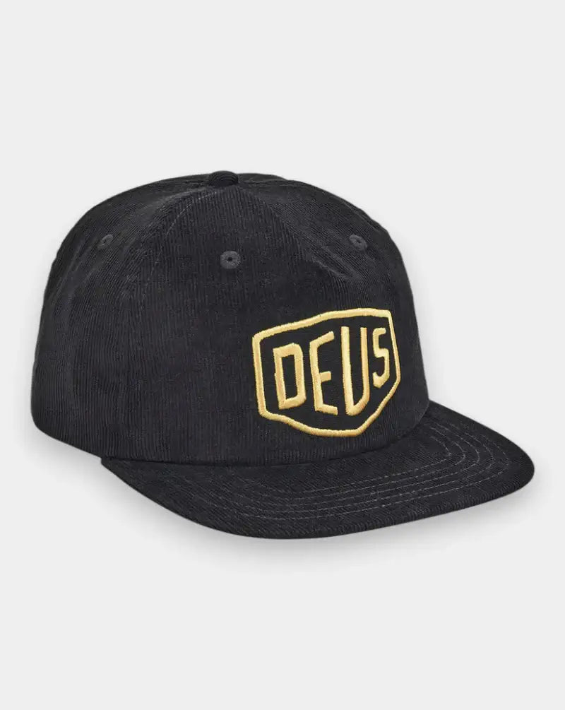 Gorra Deux Ex Machina Shield Cord DMF257249 BLACK DEUS EX MACHINA