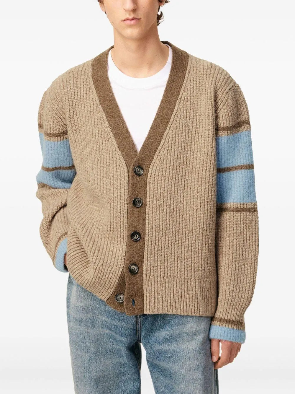 Cardigan Ami Paris Collegue HKC358KN0111 280 AMI PARIS