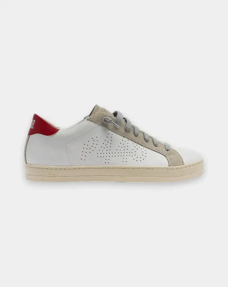 Zapatillas P448 John Whi/Rosso CORJOHN1 WHI ROSSO P448