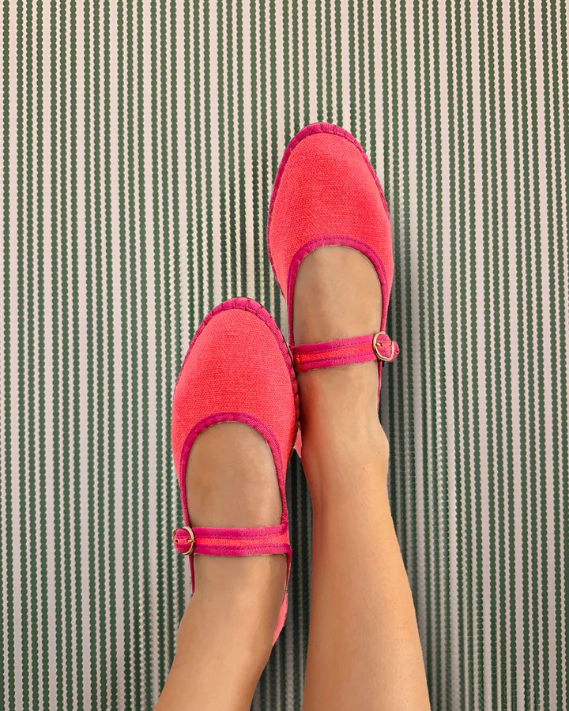 Bailarinas Flabelus Mary Jane Lago LAGO LINO VIEJO GERANIO FLABELUS