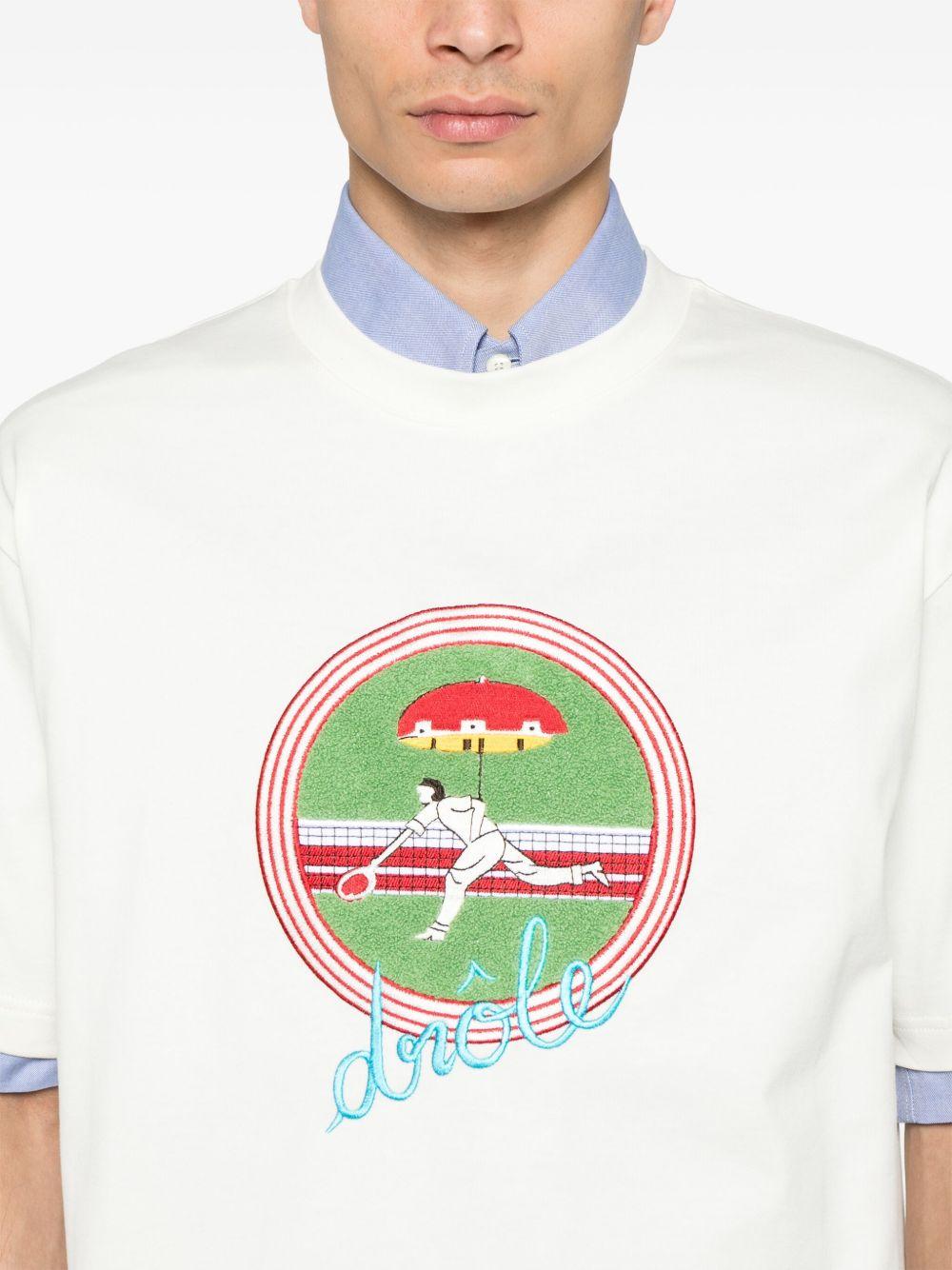 Camsieta Drole de Monsieur Tennis TS233 CO195 OW DROLE DE MONSIEUR