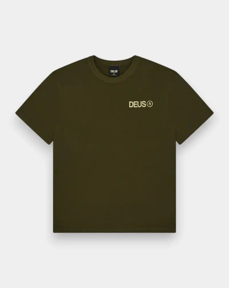 Camiseta Deus Ex Machina Beams Tee DMF251271C DARK OLIVE DEUS EX MACHINA