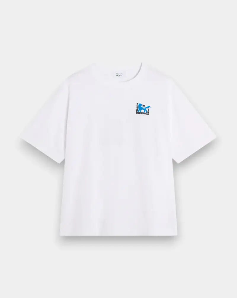 Camiseta Maison Kitsune Gallery Fox QM00111KJ0119 P100 MAISON KITSUNE