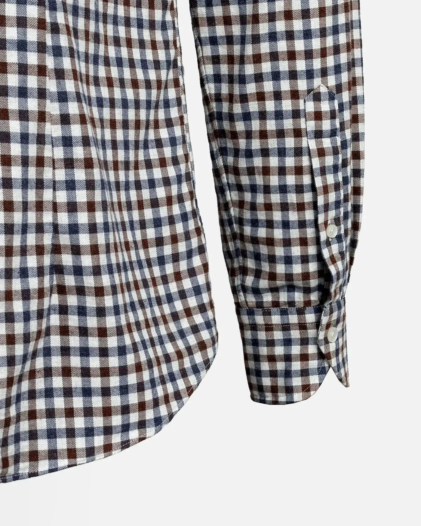 Camisa Xacus Washed 51345.001 768MLBROWN/BLUE/WHITE XACUS