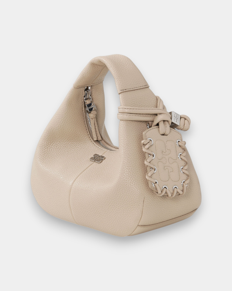 Bolso Ganni Hobo Grained A6978 686 GANNI