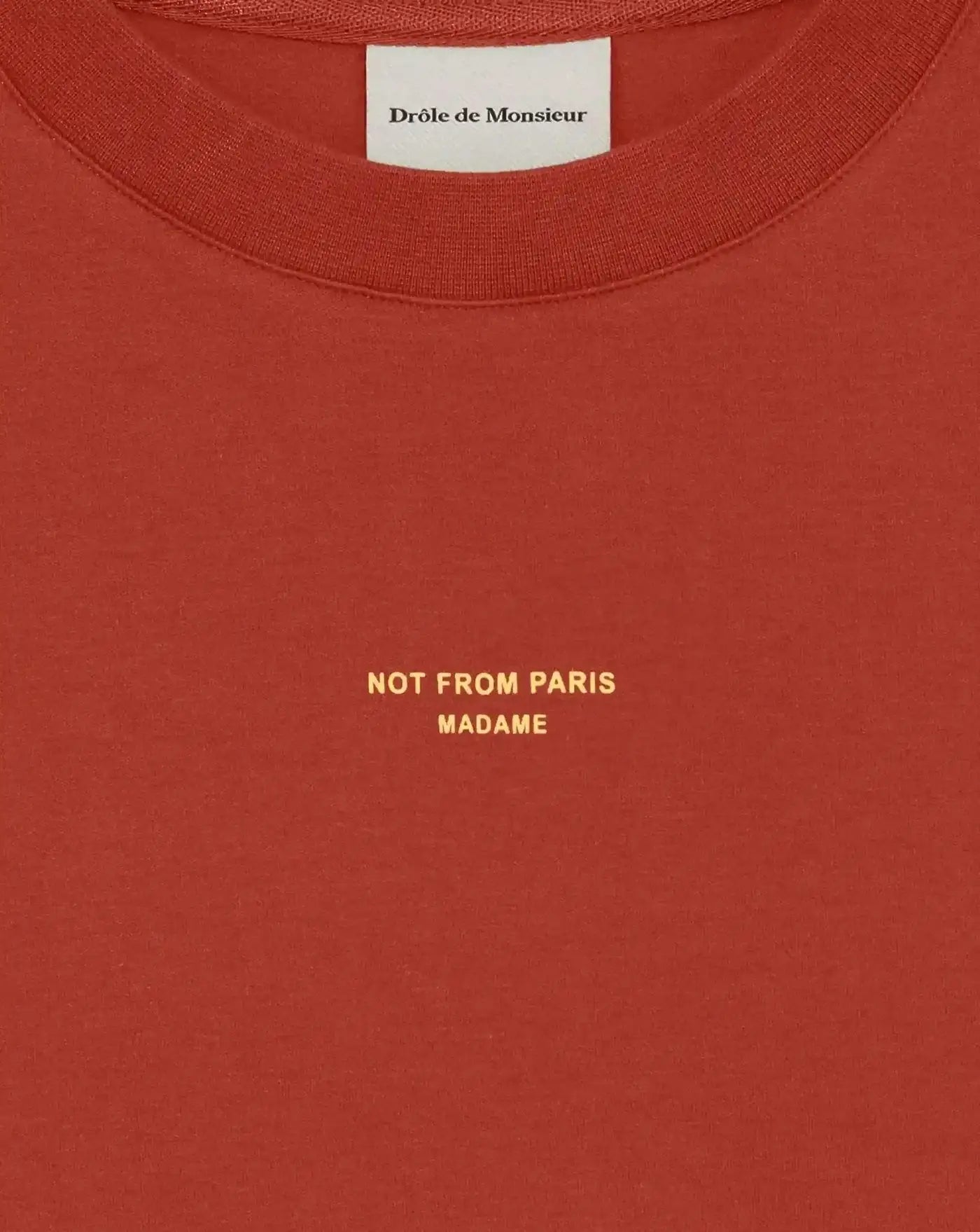 Camiseta Drole de Monsieur Classic Slogan T-shirt TS202 CO002 DRD DROLE DE MONSIEUR