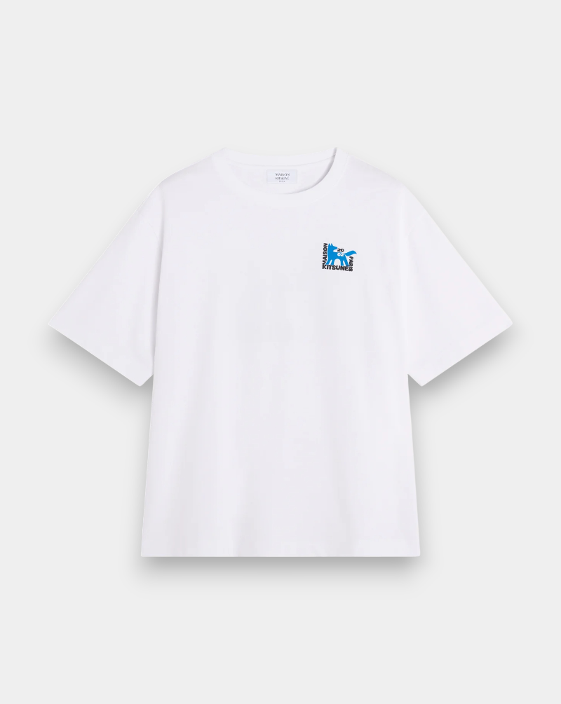 Camiseta Maison Kitsune Gallery Fox QM00111KJ0119 P100 MAISON KITSUNE