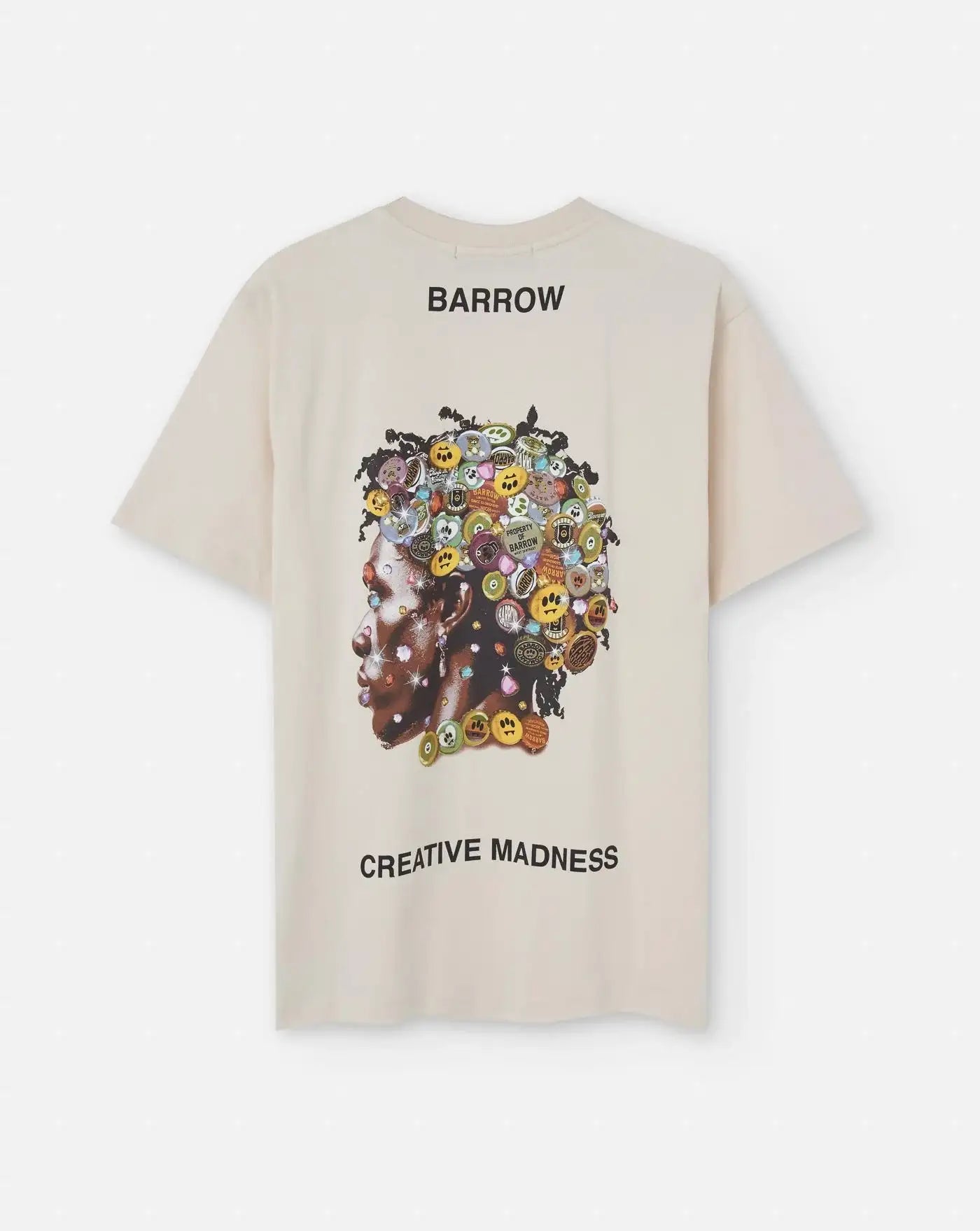 Camiseta Barrow Creative Madness S5BWUATH157 BW029 BARROW