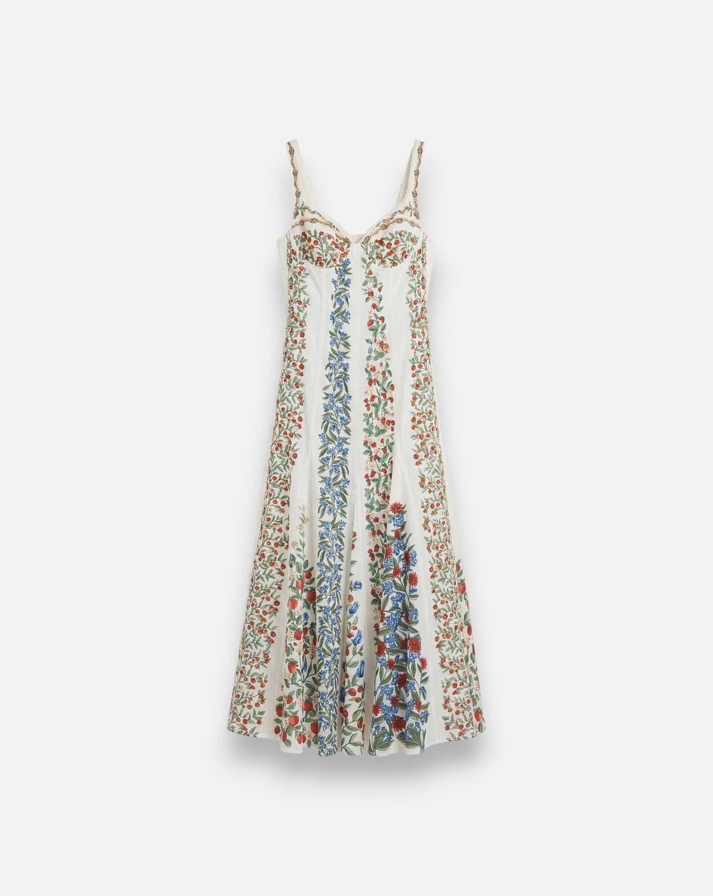 Vestido Farm Rio Fruit Beauty Off-White Maxi Dress 353561 26048 FARM RIO