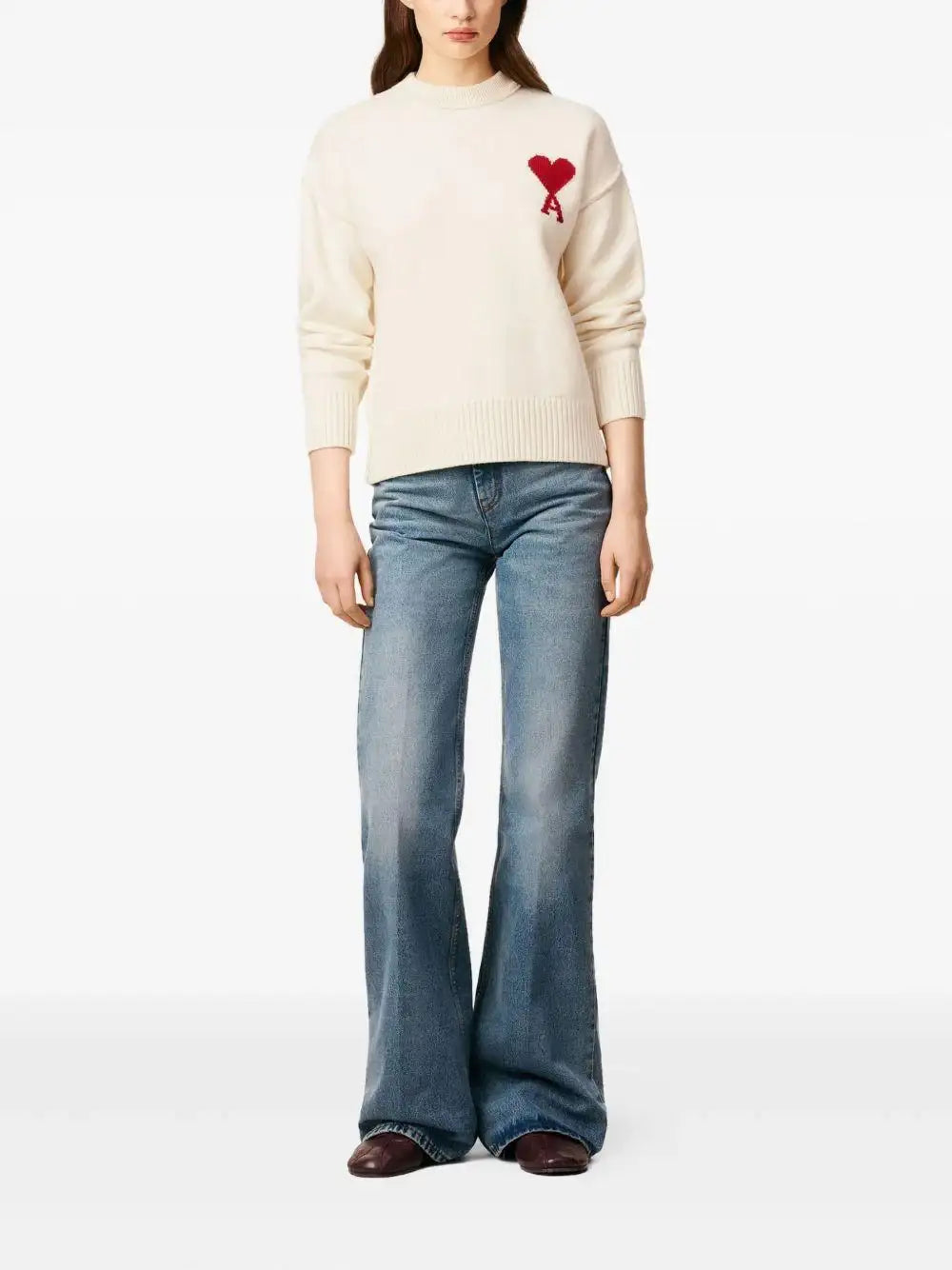 Jersey Ami Paris Big Ami de Coeur UKS838018 154 AMI PARIS