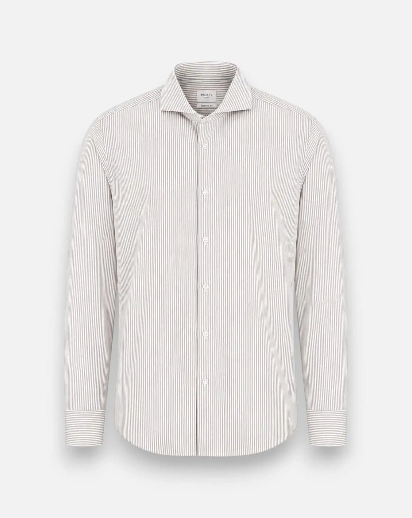 T16010 317 263 BEIGE STRIPED TRAIANO MILANO