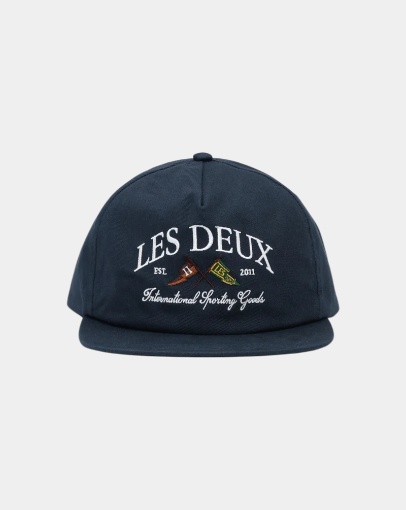 Gorra Les Deux Ivy League Organic Letterman Cap 1001794 460DARK NAVY LES DEUX