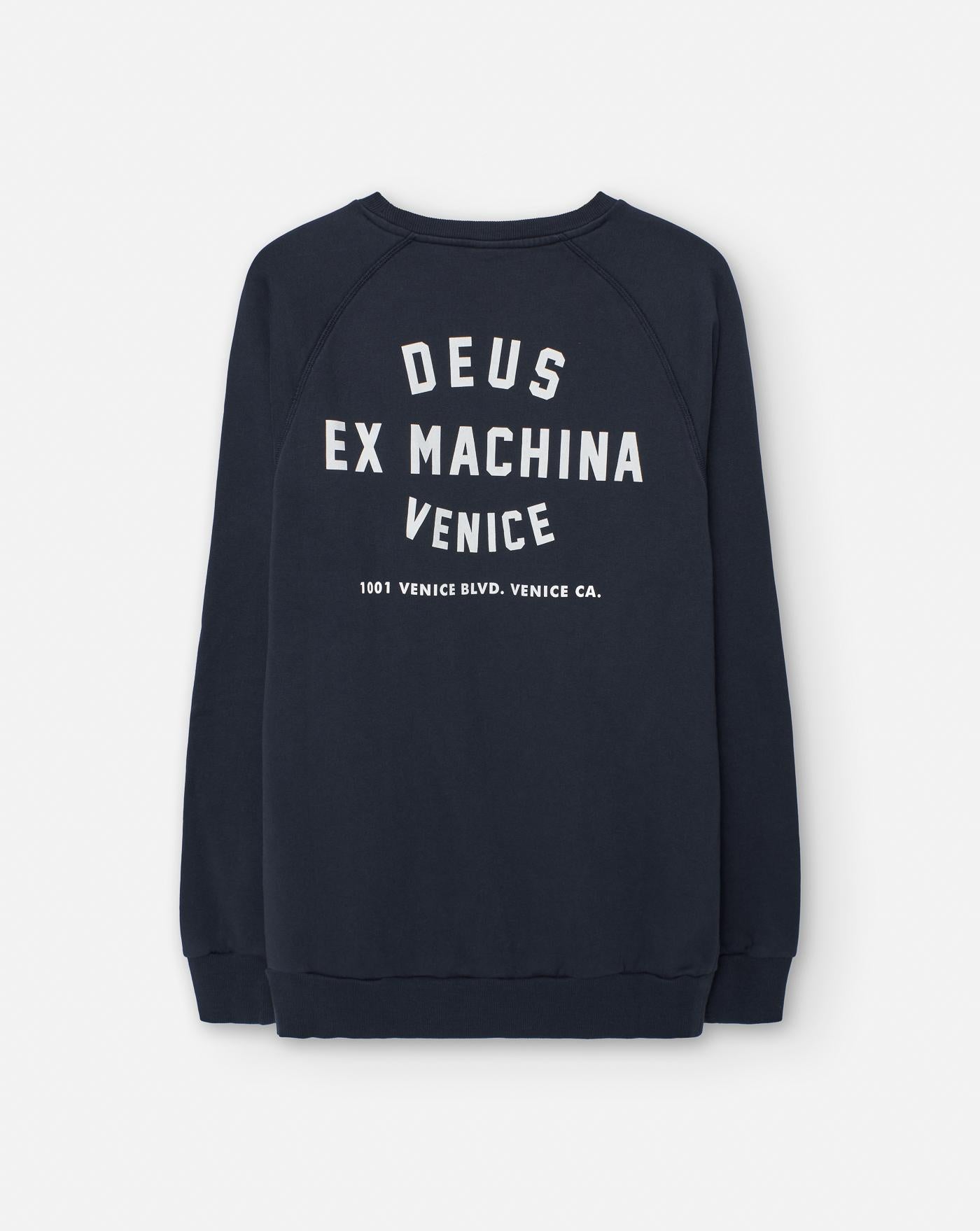 Sudadera Deus Ex Machina Venice Adress T-DMW48259D NAVY DEUS EX MACHINA