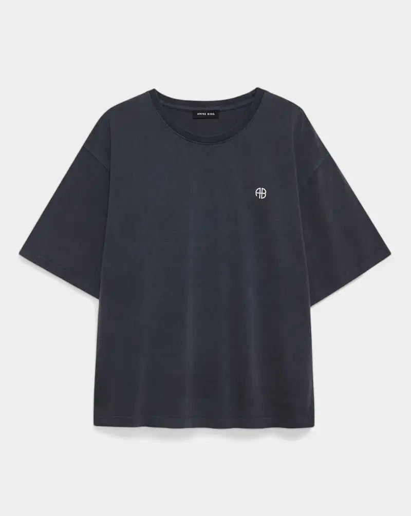 Camiseta Anine Bing Rudy A0811068 WASHED BLACK ANINE BING