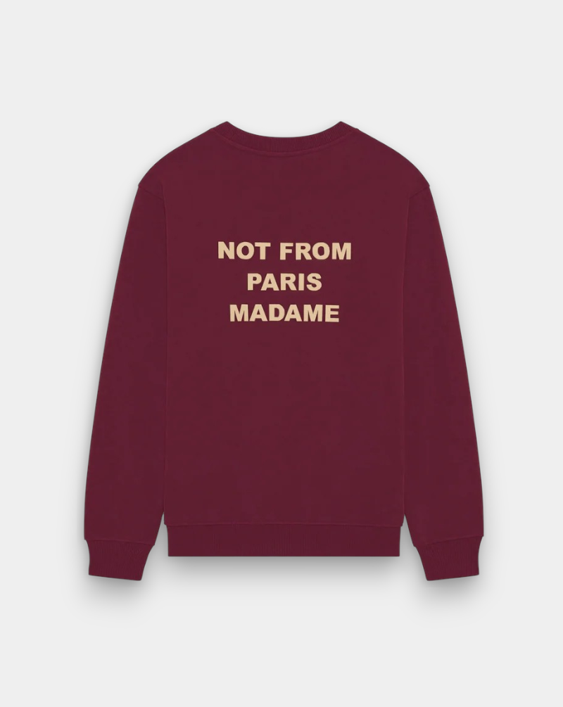 Sudadera Drole de Monsieur Le Sweatshirt Slogan SW149 CO127 WN DROLE DE MONSIEUR