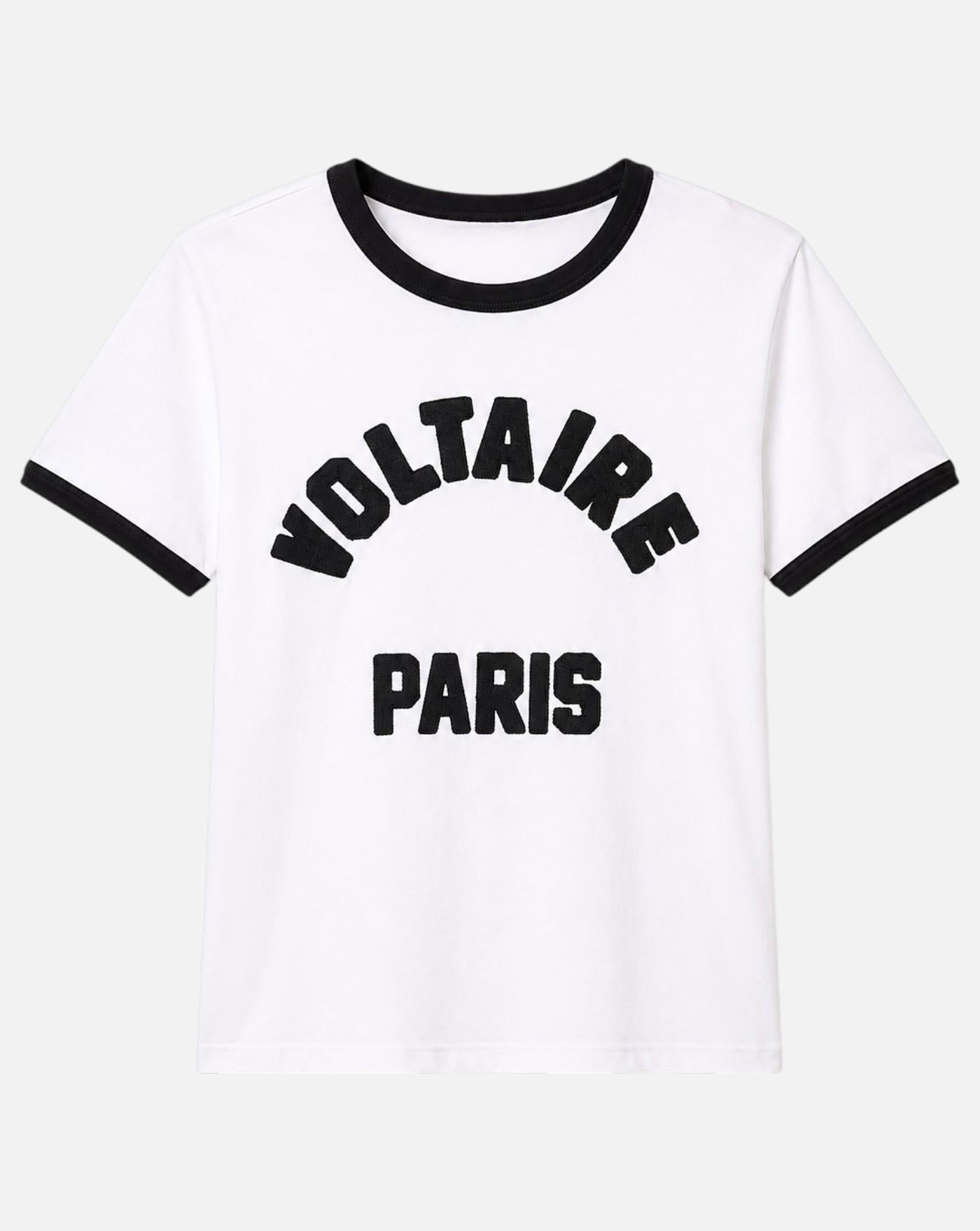 Camiseta Zadig & Voltaire Alys BI HC Voltaire Paris JWTS02851 107 ZADIG & VOLTAIRE
