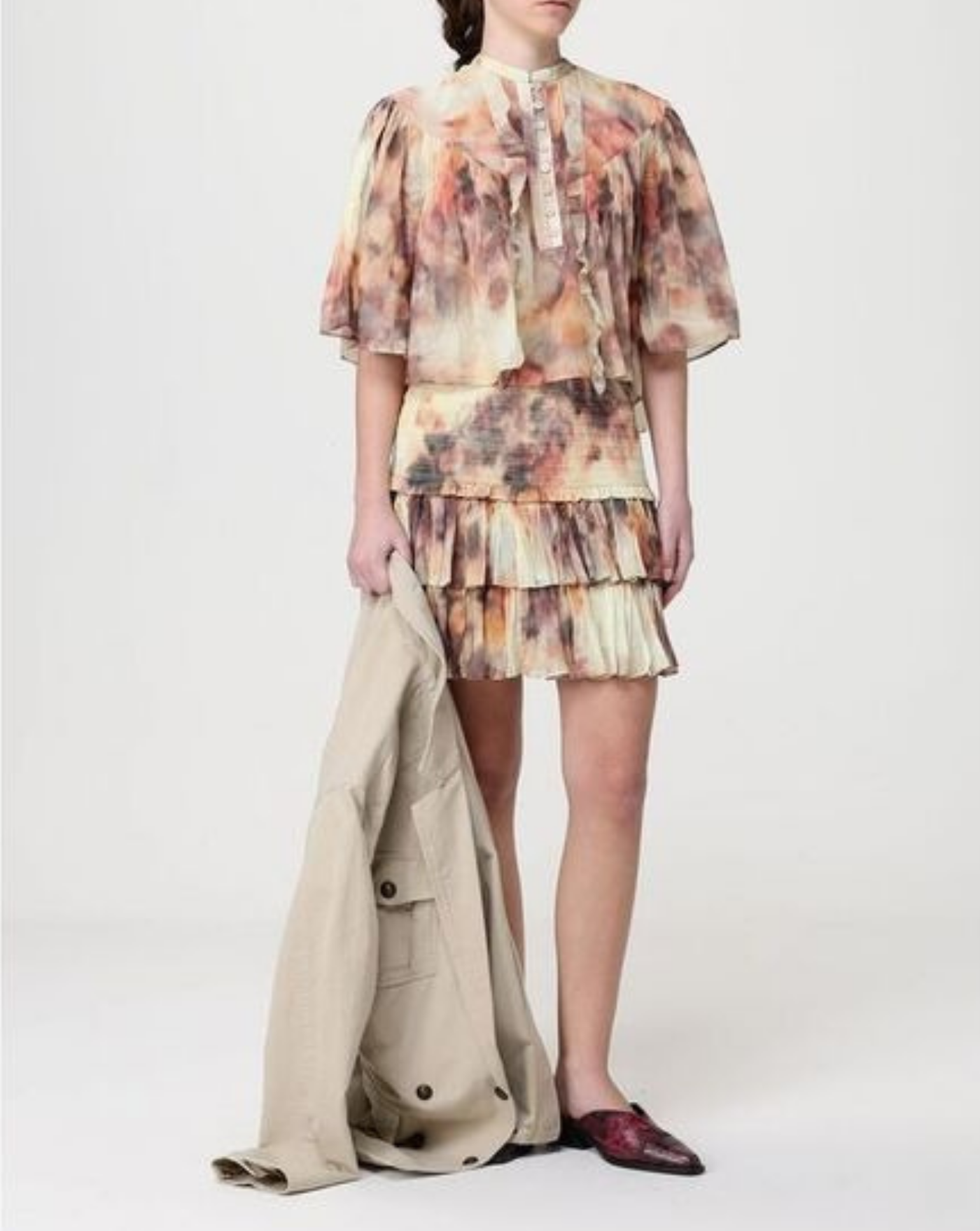 Falda Isabel Marant Naomi JU0022FAD1J13E 90BE ISABEL MARANT