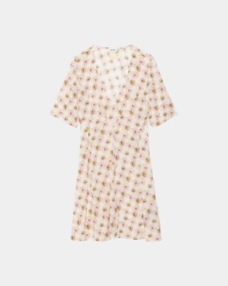 Vestido Zadig & Voltaire Rodalas Smooth Mirror Flowers WWDR02634 716 ZADIG & VOLTAIRE