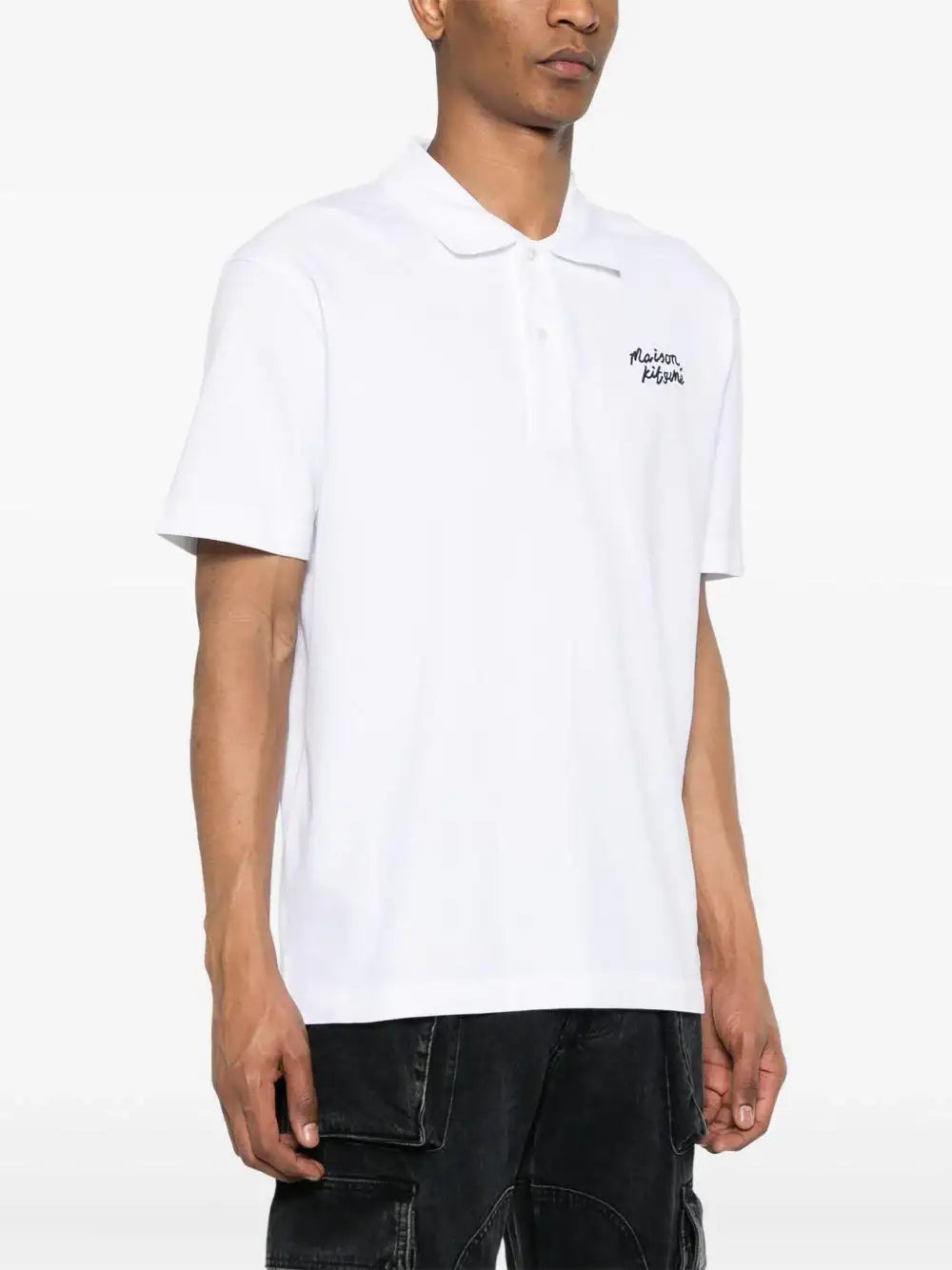 Polo Maison Kitsuné Handwritting MM00201KJ7010 M186 MAISON KITSUNE