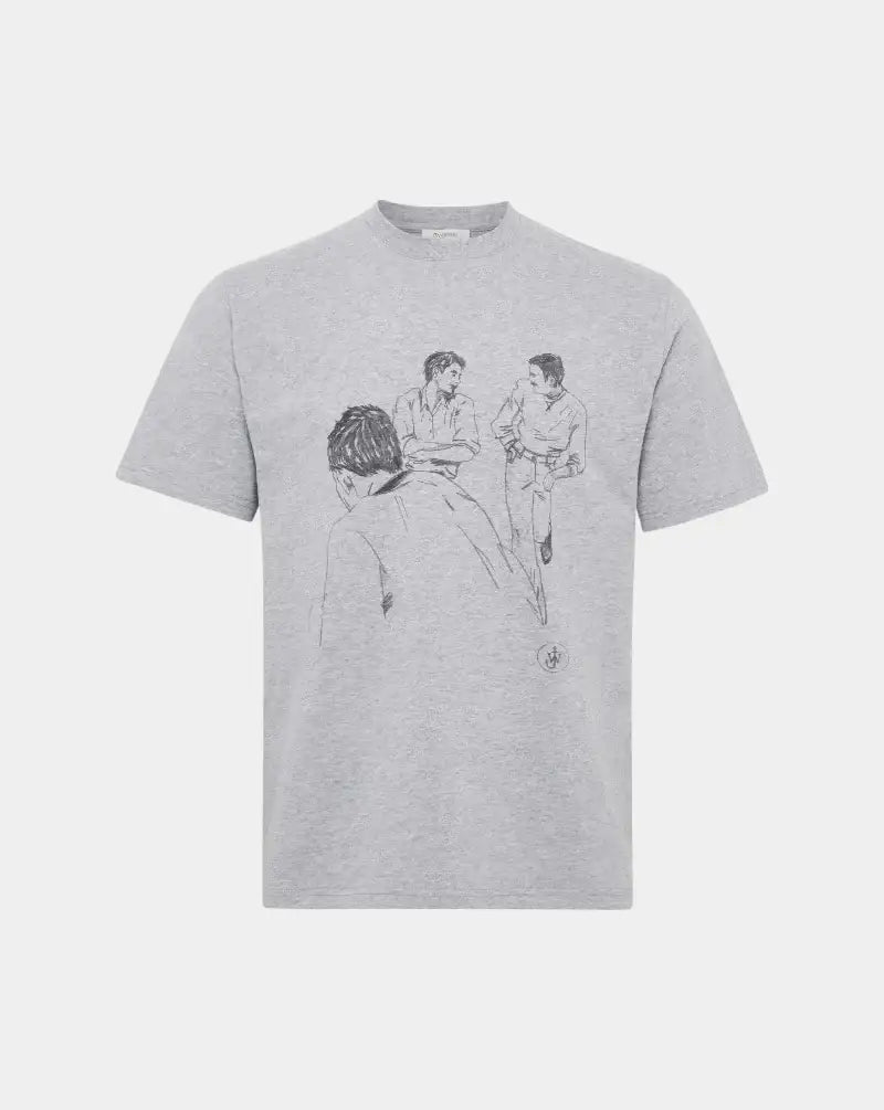 Camiseta Jw Anderson Cafe Scene JT0303PG1510 945 JW ANDERSON