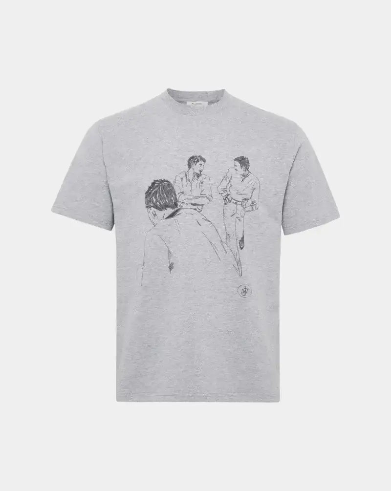 Camiseta Jw Anderson Cafe Scene JT0303PG1510 945 JW ANDERSON