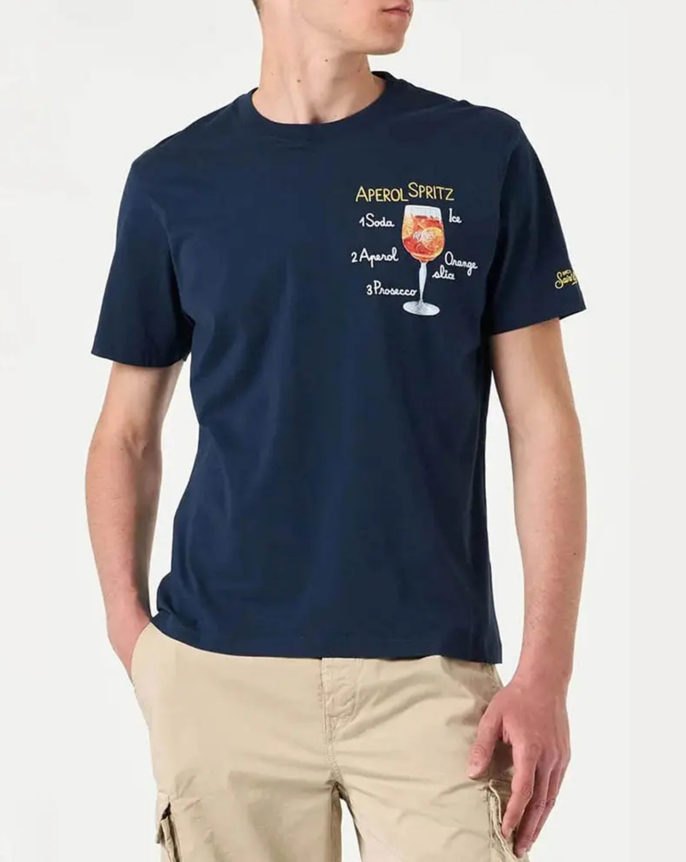 Camiseta Mc2 Saint Barth Spritz Portofino POT0001 04382L 61 EMB MC2 SAINT BARTH