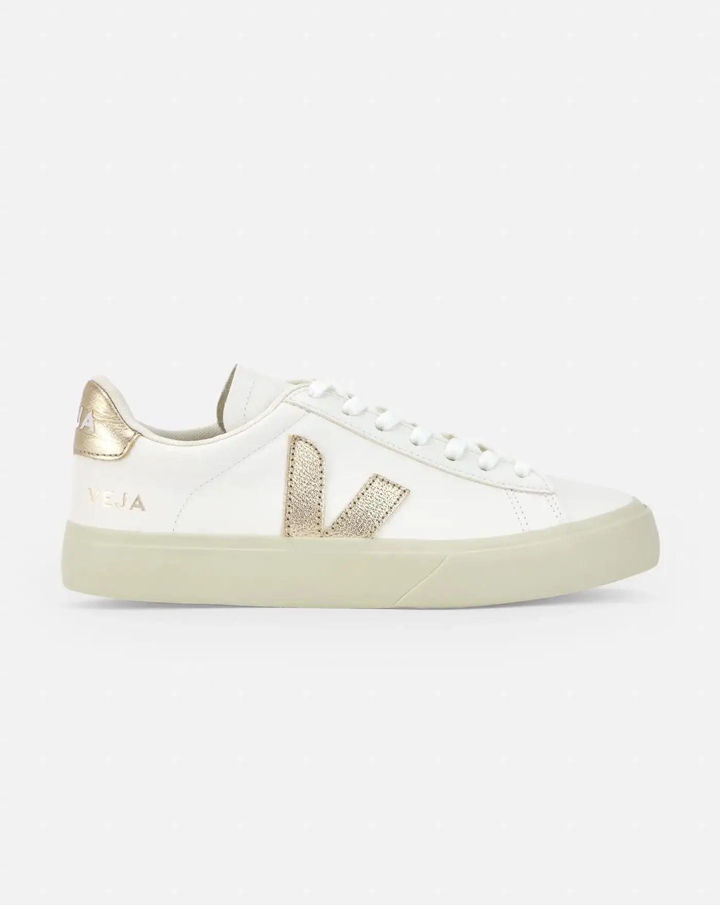 Zapatillas Veja Campo Leather Extra White Platine CP0503495A EXTRA-WHITE-PLATINE VEJA